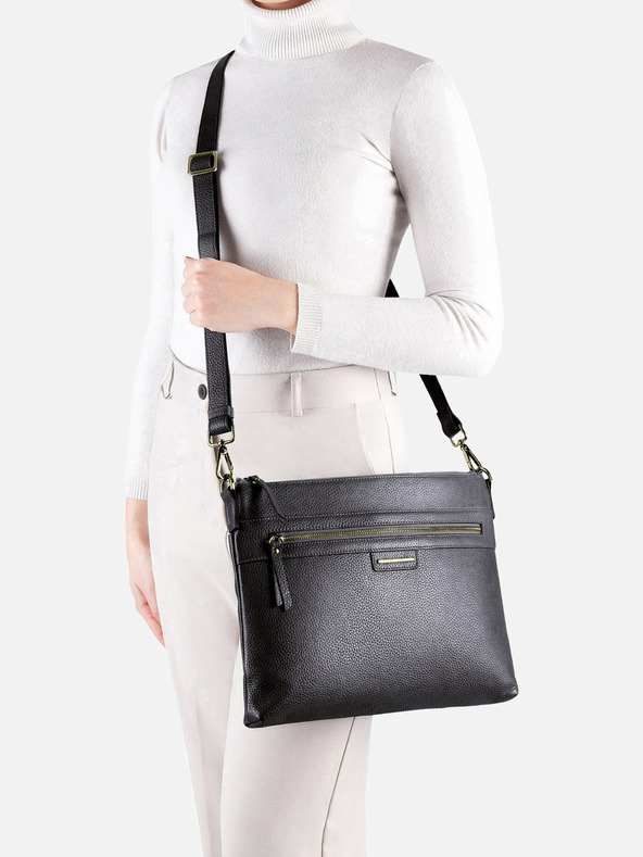 Geox Čierna dámska kabelka Geox Corinne