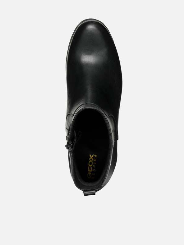 Geox Čierne dámske členkové topánky Geox New Lise Np Abx