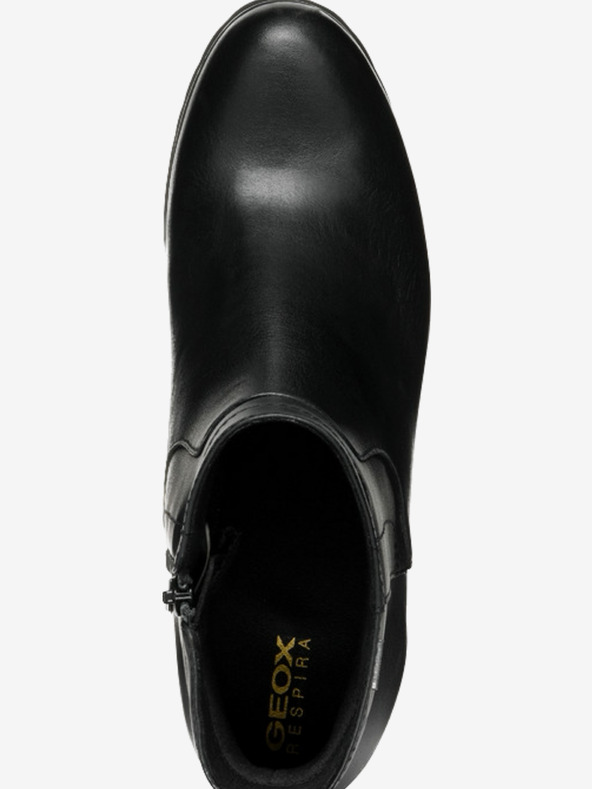 Geox Čierne dámske členkové topánky Geox New Lise Np Abx