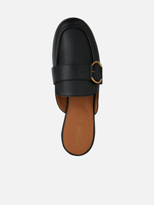 Geox Čierne dámske mokasíny Geox Palmaria