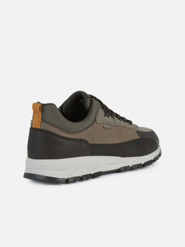 Geox Tmavohnedé pánske tenisky Geox Doray B Abx