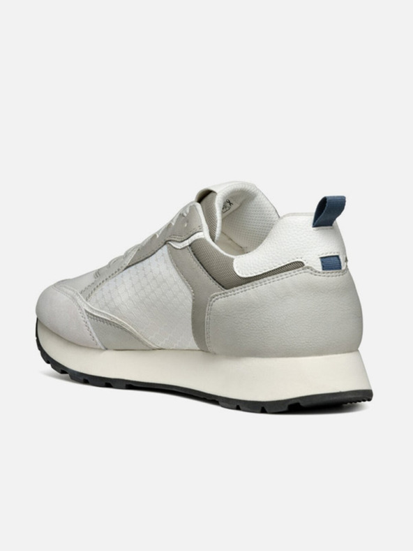 Geox Biele pánske tenisky Geox Partenio