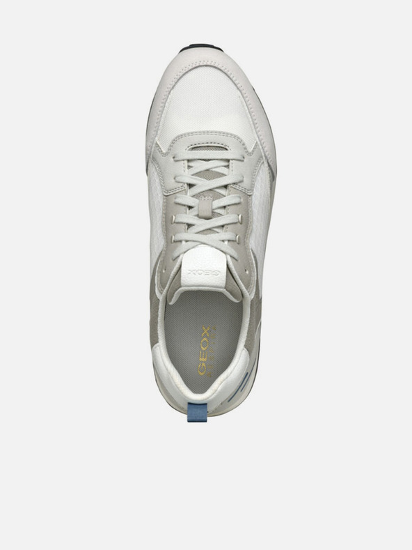 Geox Biele pánske tenisky Geox Partenio