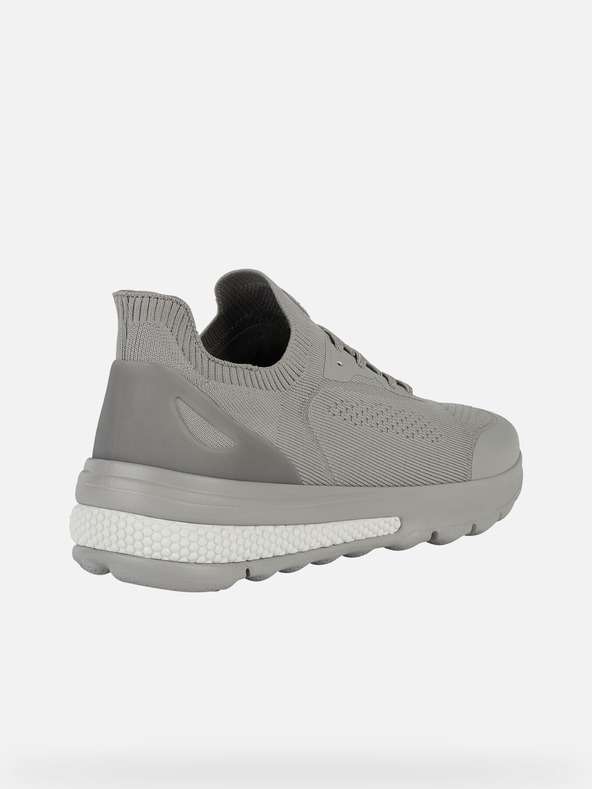 Geox Sivé pánske tenisky Geox Spherica Actif