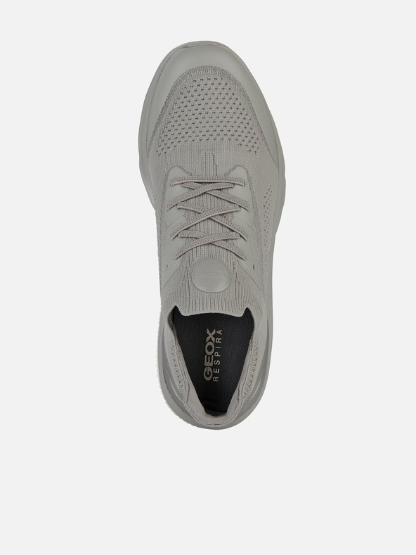 Geox Sivé pánske tenisky Geox Spherica Actif