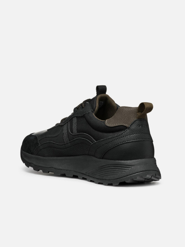 Geox Čierne pánske tenisky Geox Terrestre