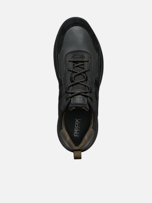 Geox Čierne pánske tenisky Geox Terrestre