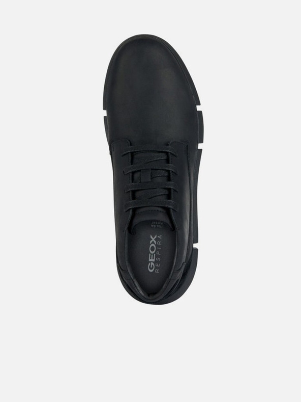 Geox Čierne pánske členkové topánky Geox Adacter H