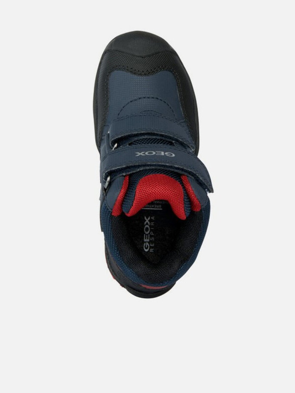 Geox Tmavomodré chlapčenské členkové topánky Geox New Savage b a