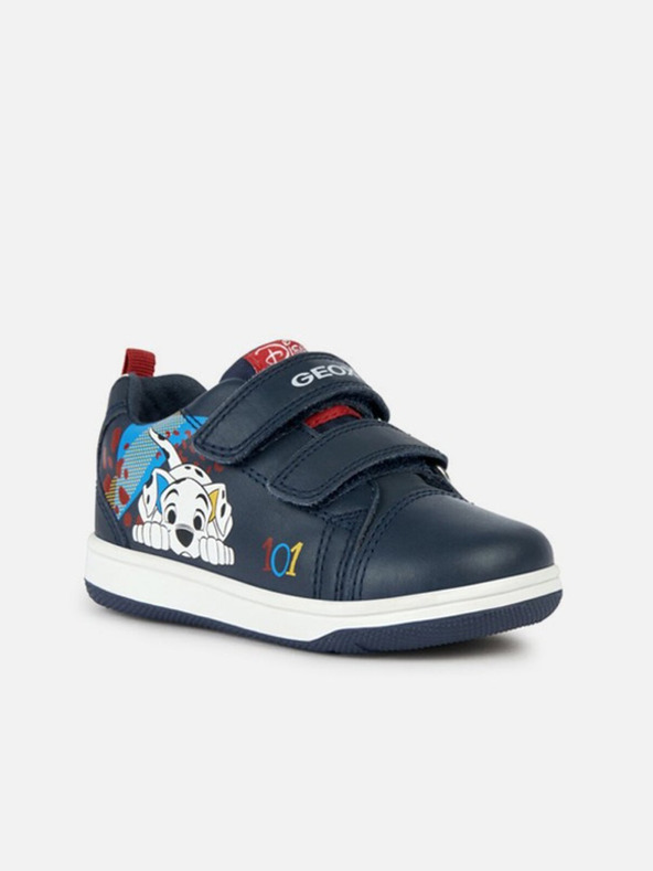 Geox Tmavomodré chlapčenské tenisky Geox New Flick