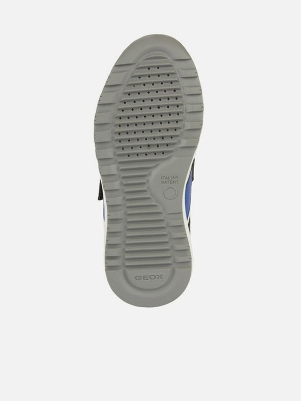 Geox Čierne chlapčenské tenisky Geox Alben