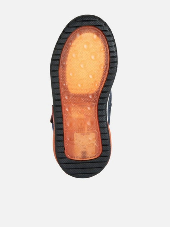 Geox Tmavomodré chlapčenské tenisky Geox Inek