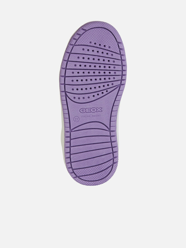 Geox Biele dievčenské tenisky Geox Washiba