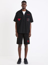 Celio Čierne pánske tričko Celio NBA Chicago Bulls