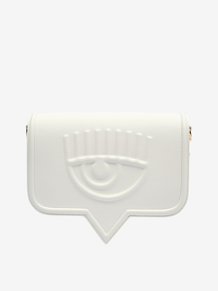 CHIARA FERRAGNI Biele dámske kabelky CHIARA FERRAGNI Eyelike Bags