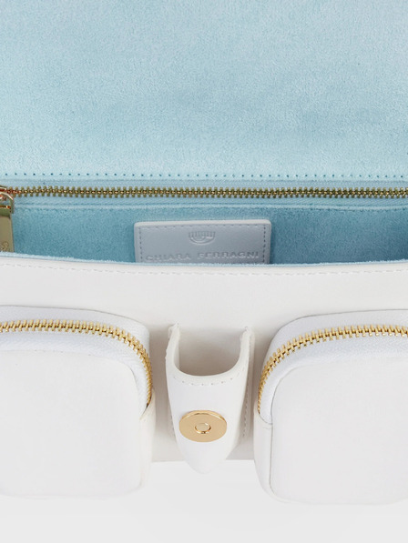CHIARA FERRAGNI Biela dámska kabelka CHIARA FERRAGNI Range