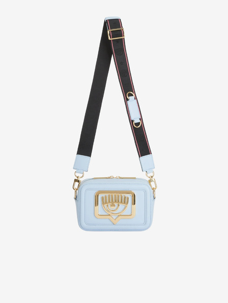 CHIARA FERRAGNI Svetlomodrá dámska crossbody kabelka CHIARA FERRAGNI Range