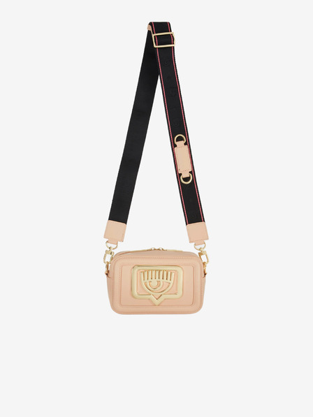 CHIARA FERRAGNI Béžová dámska kabelka Crossbody CHIARA FERRAGNI Range