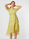 AWARE by VERO MODA Zelené kvetinové zavinovacie maxi šaty AWARE by VERO MODA Ofelia