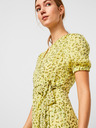 AWARE by VERO MODA Zelené kvetinové zavinovacie maxi šaty AWARE by VERO MODA Ofelia