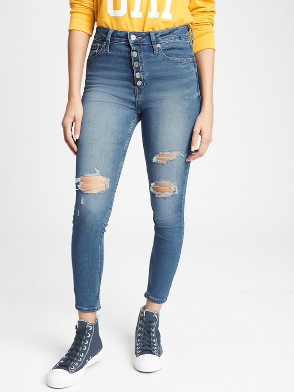 GAP Džínsy High Rise Universal Jeggings GAP