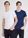Levi's® Sada dvoch pánskych tričiek Levi's® The Perfect v bielej a modrej farbe