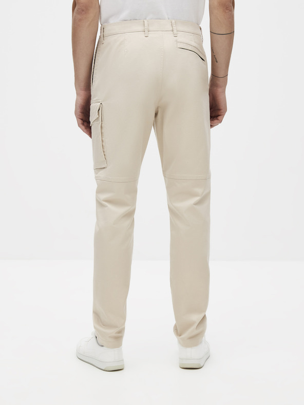 Celio Béžové nohavice Celio Sokargo