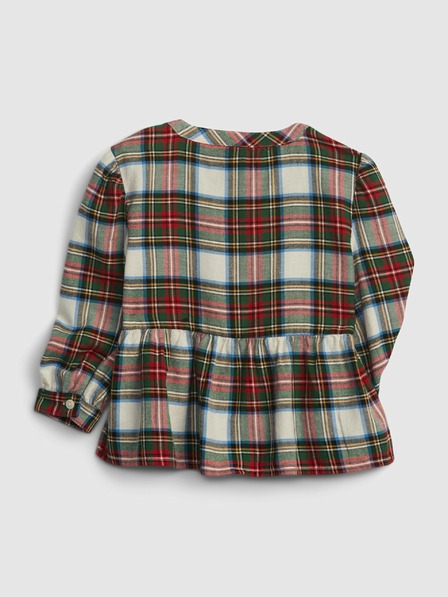 GAP Baby košeľový top peplum GAP