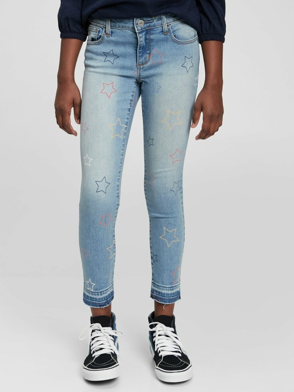 GAP Detské skinny džínsy hviezdy GAP