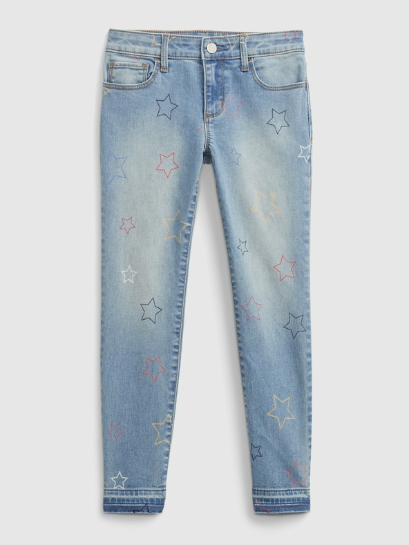 GAP Detské skinny džínsy hviezdy GAP