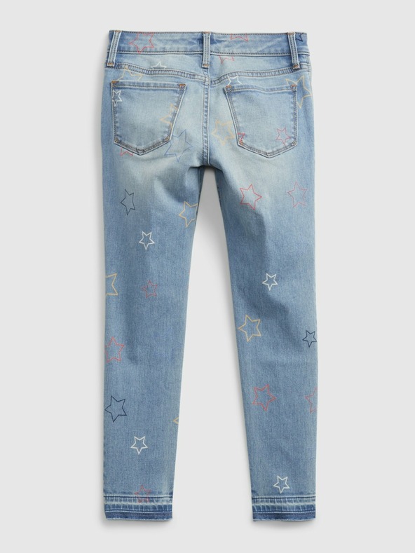 GAP Detské skinny džínsy hviezdy GAP