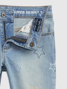 GAP Detské skinny džínsy hviezdy GAP
