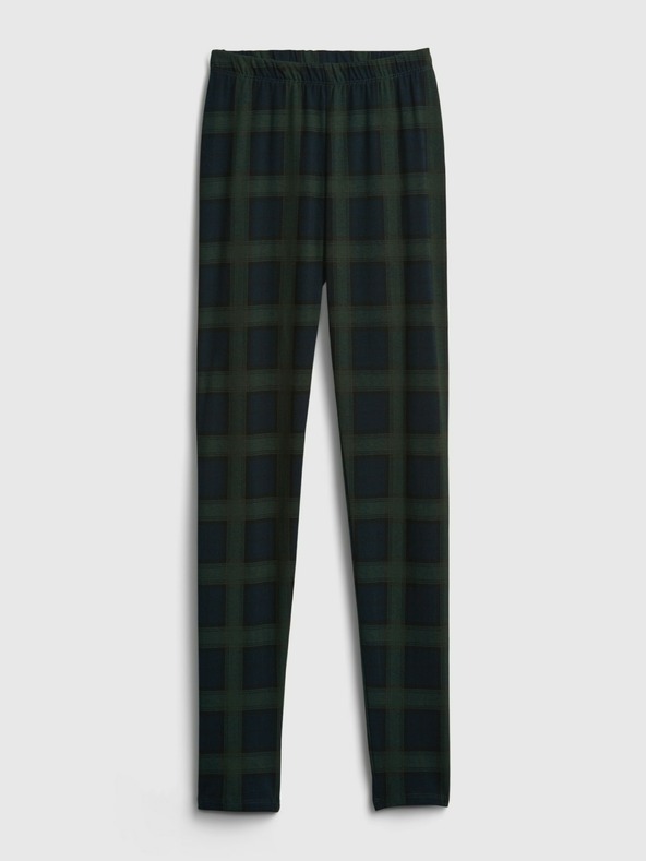 GAP Detské kockované legíny organic GAP