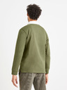 Celio Zelené pánske polo tričko Celio Vemix