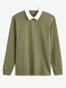 Celio Zelené pánske polo tričko Celio Vemix