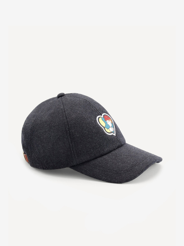 Celio Čierna pánska zimná čiapka Celio Picapatch