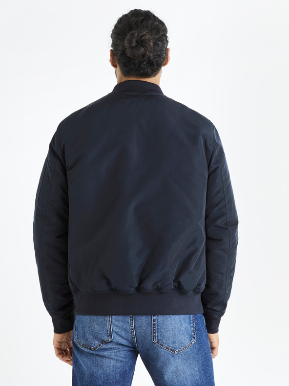 Celio Tmavomodrá pánska bunda Celio Bujames