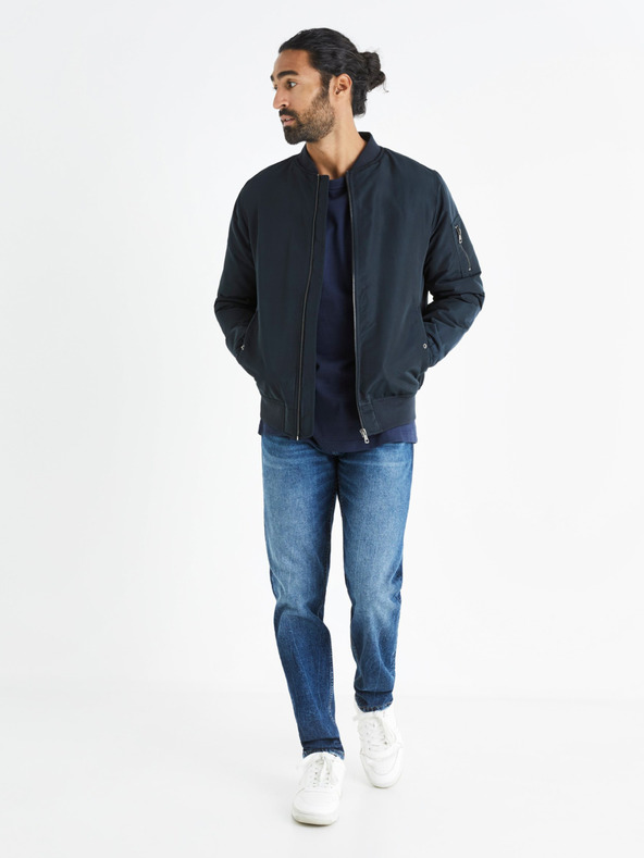 Celio Tmavomodrá pánska bunda Celio Bujames