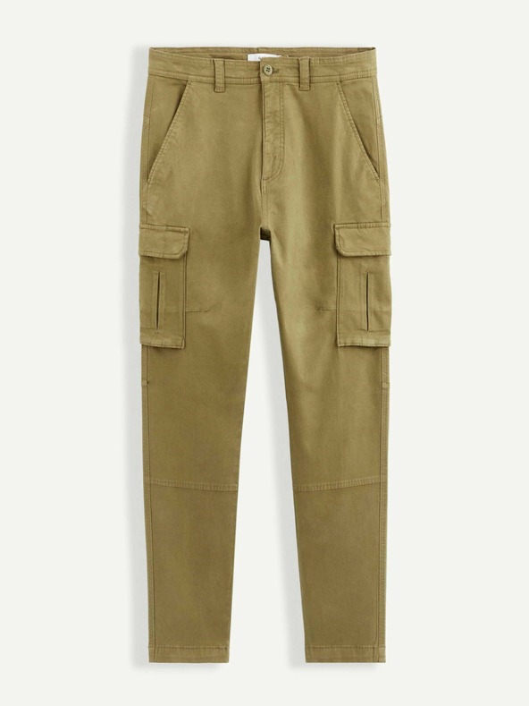 Celio Pánske khaki nohavice Celio Volcan