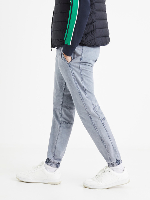 Celio Modré pánske nohavice Celio Vosyd