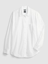 GAP Bavlnená oversize košeľa GAP
