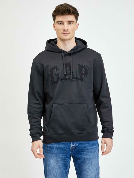 GAP Mikina fleece logo Gap kapucňa GAP