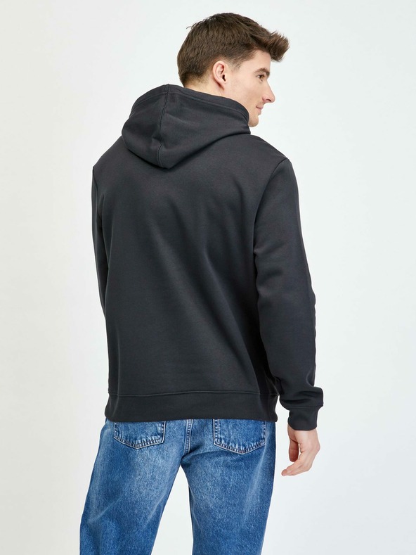 GAP Fleece mikina s kapucňou a logom GAP