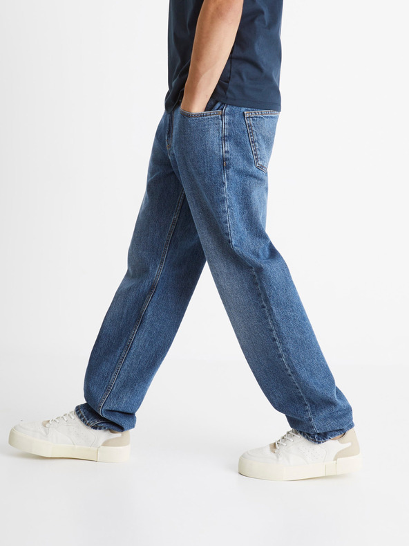Celio Modré voľné džínsy Celio C75 Coback2