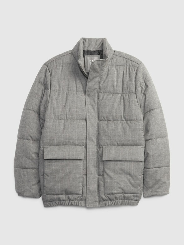 GAP Prešívaná bunda na zips GAP