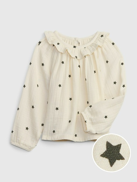 GAP Baby blúzka s hviezdami GAP