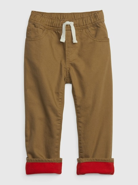 GAP Baby zateplené džínsy slim GAP