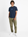 Celio Tmavomodré pánske tričko Celio Hunter & Hunter s potlačou