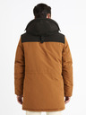 Celio Hnedá bunda parka Celio Cubicol