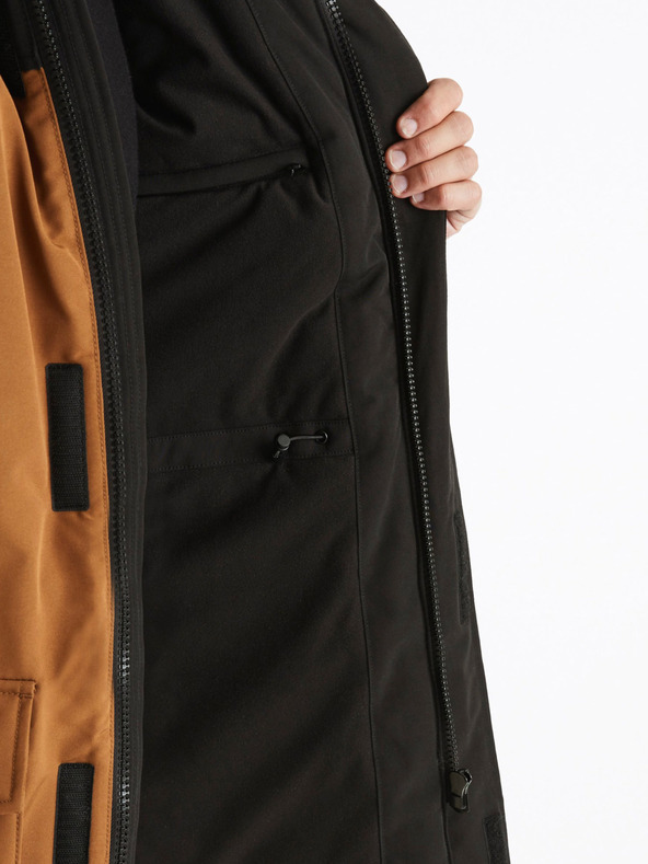 Celio Hnedá bunda parka Celio Cubicol